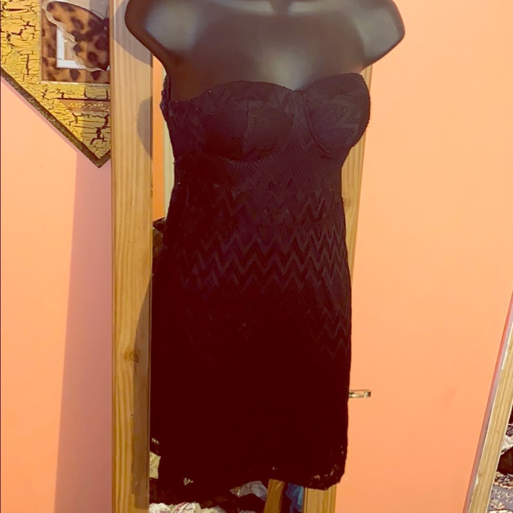 Black Lace Dress